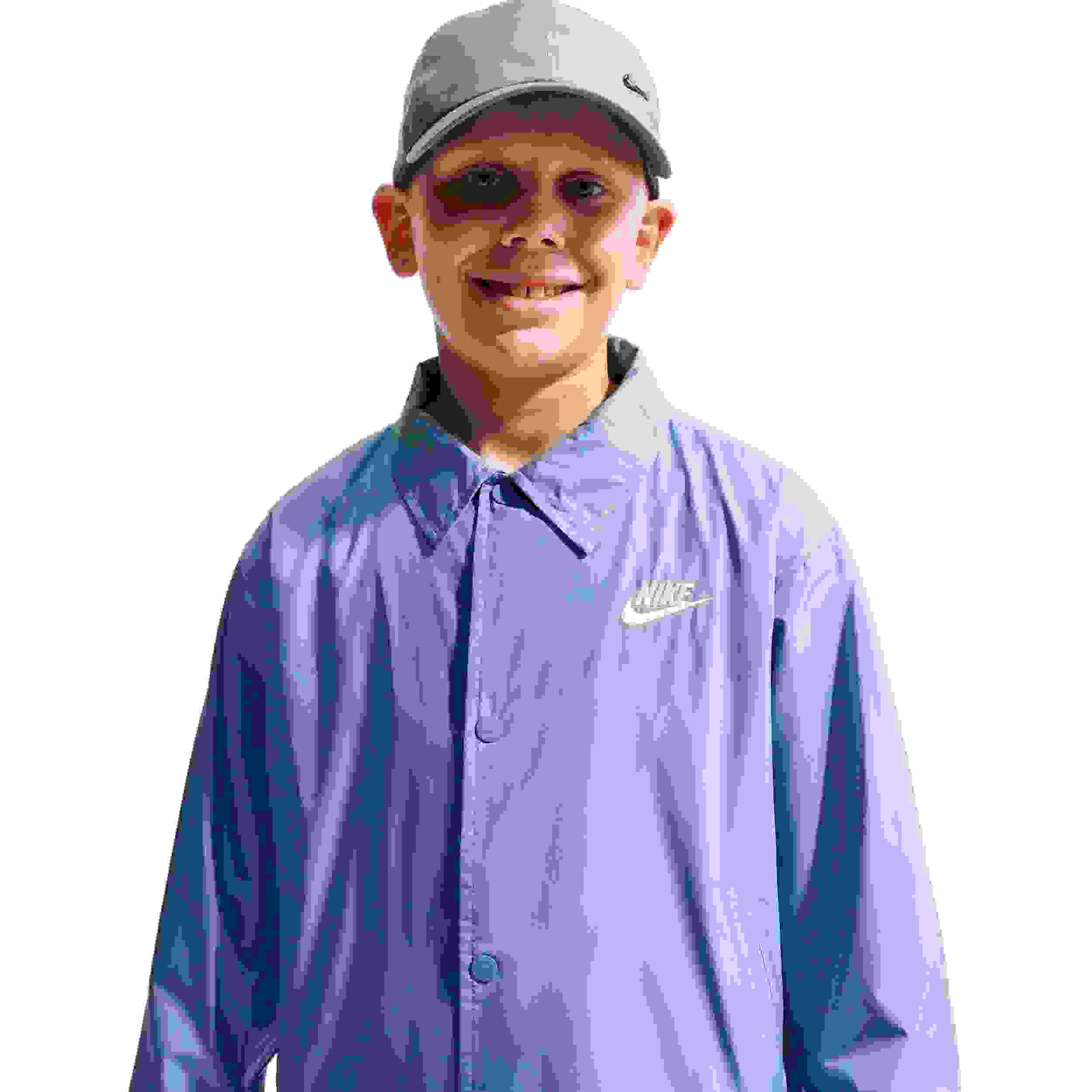 Nike Sportswear Club Repel Big Boys' Blue Coaches' Jacket
